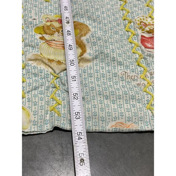 Critter Sitters, Nursery Rhymes, Baby Blanket, Mouse, Kitten, Cute Animals, Crib - Picture 4 of 5